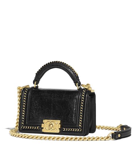 chanel borse le boy|Chanel leather handbags.